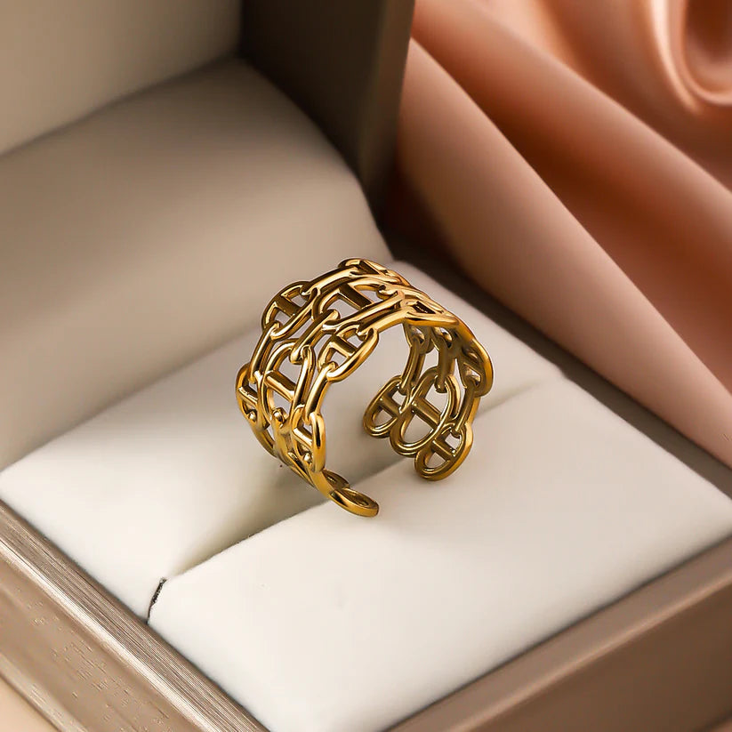 Irregular Ring - Golden